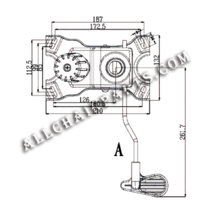 Mecanismo de Inclinación Giratorio NG011 - diseño